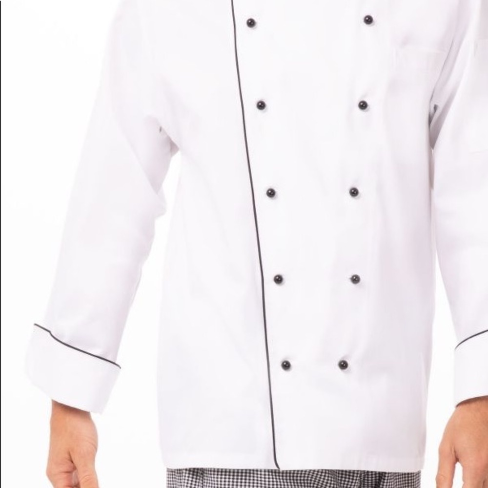 Chef Works Chef coat NWT - Picture 3 of 7